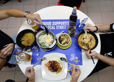 Tiger Beer celebrates Singapore Street Food