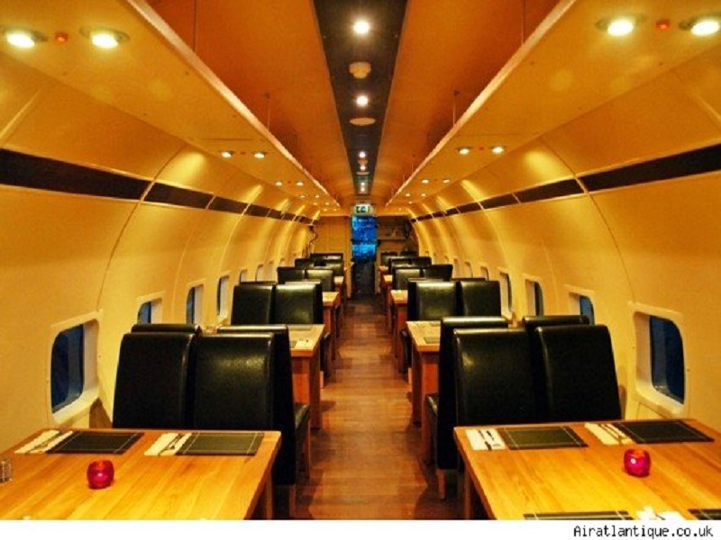 Retired aircraft gets revamped into a restaurant