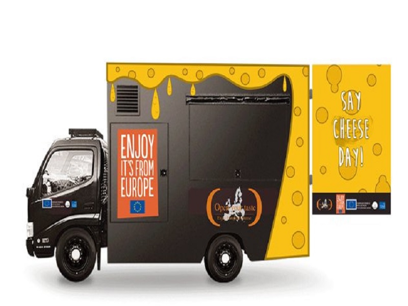 Watch out for the cheese truck that will hit the streets of Singapore this October!