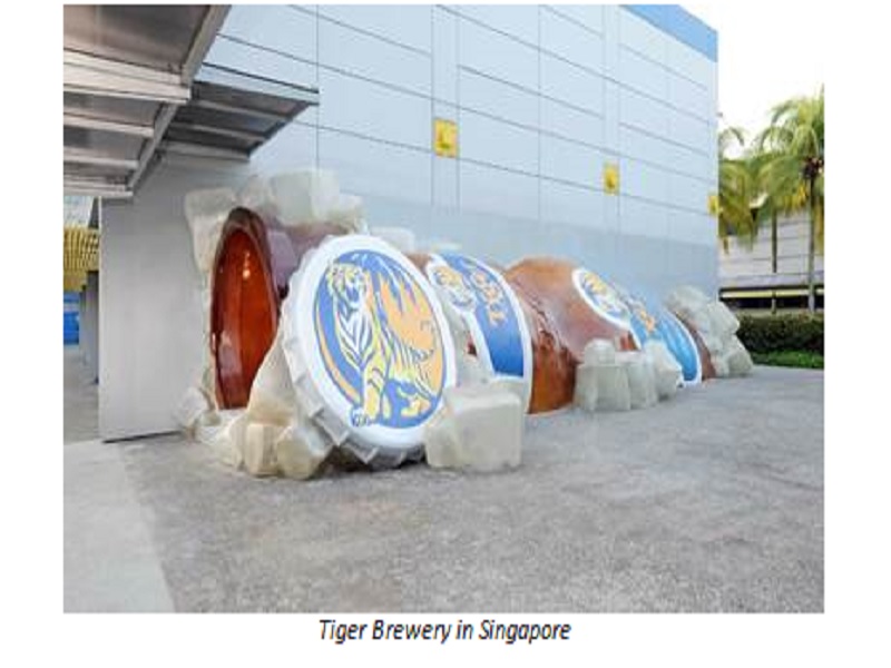 Singapore's Tiger Brewery Tour lands its spot in Top 10 for TripAdvisor Lists Best Rated Brewery Tours (APAC)