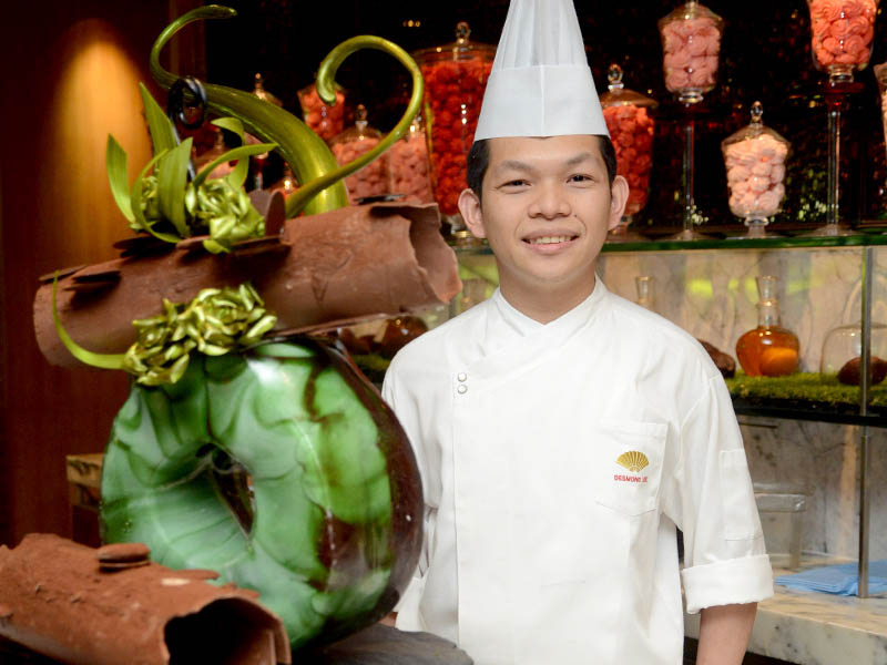 Afternoon Tea with World Pastry Cup Chef Desmond Lee at Mandarin Oriental, Singapore