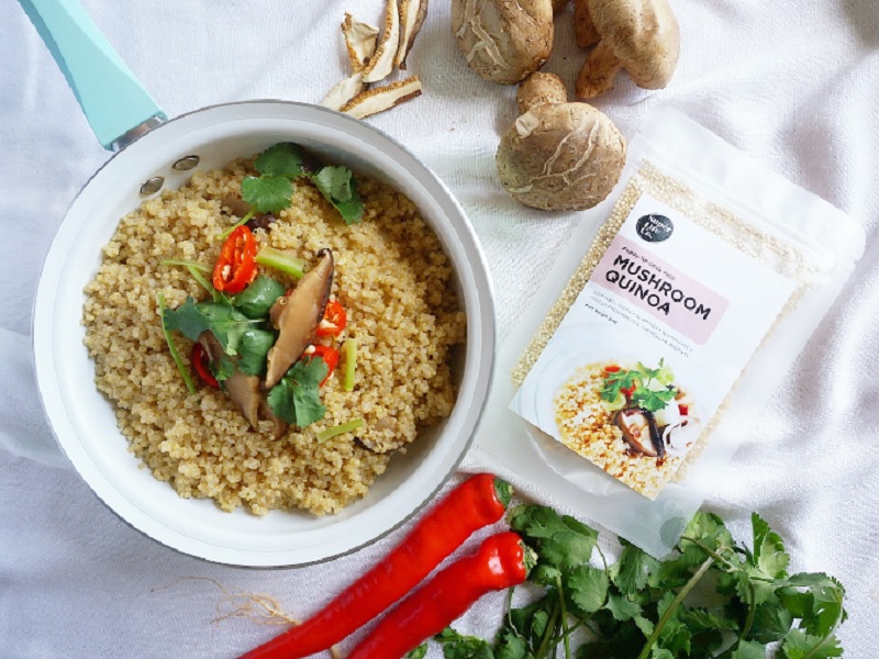 World’s First Asian Quinoa Packs with 100% Natural Ingredients