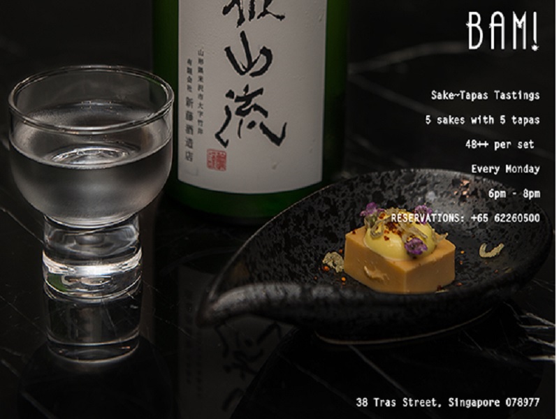 BAM! Tapas & Sake Bar Introduces ‘Modern Shudo’