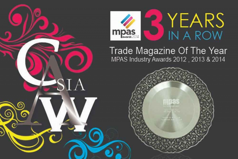 Once Again Cuisine And Wine Asia Won Trade Media Of The Year At MPAS Awards 2014