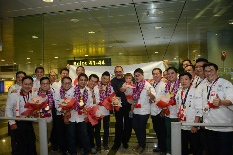 Singapore: The overall champions of the Culinary Olympics