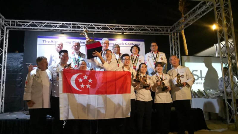 Singapore Junior Chefs Wins Alen Thong Golden Coffee Pot Young Chefs Challenge