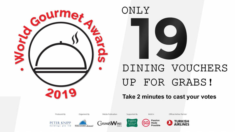 3 More Days Till Round 1 Of World Gourmet Awards Ends!