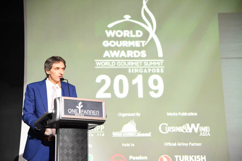 Odette Wins Restaurant of the Year at World Gourmet Awards 2019