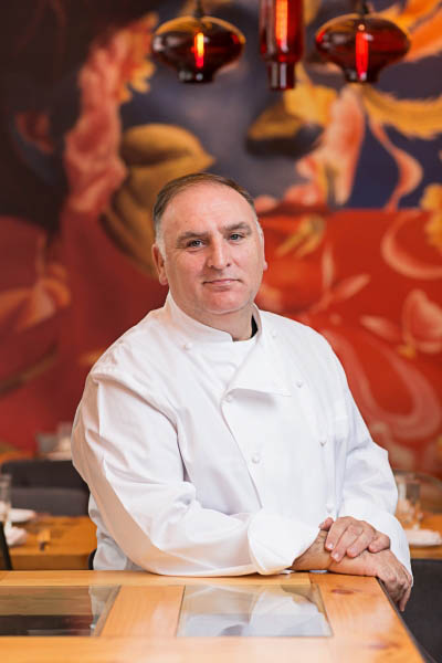 The World's Best 50 Restaurants Award Honour Chef Chef Jose Andrés in the Inagural American Express Icon Award