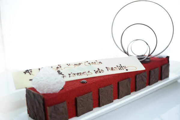 Chocolate & Raspberry Mousse Cake